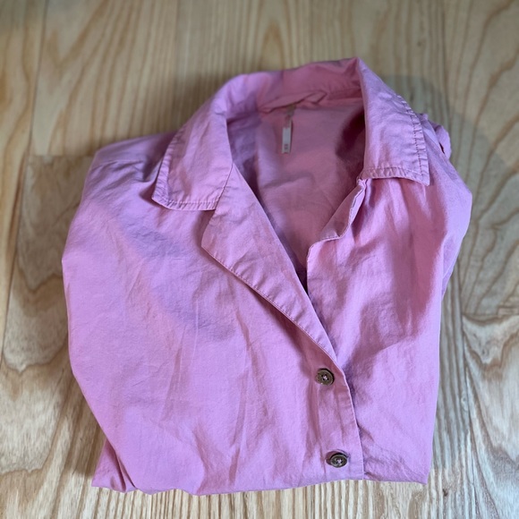 Free people ruffle sleeved blouse. XS - Picture 3 of 3